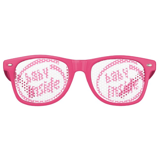 Gafas De Fiesta Retro Glass Baby Inside (Anverso)