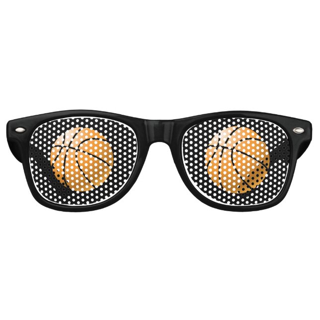 Gafas De Fiesta Retro Glass de baloncesto (Anverso)