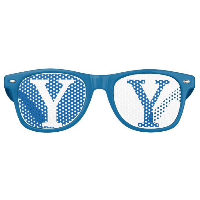 Gafas De Fiesta Retro Goggles azules (Anverso)