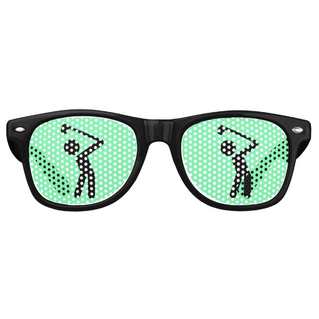 GAFAS DE FIESTA RETRO GOLF GOLFER FUNNY FIESTA SUNGLASSES (Anverso)