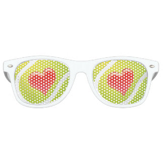Gafas De Fiesta Retro Gracioso regalo de tenis de amor | Ventilador depo