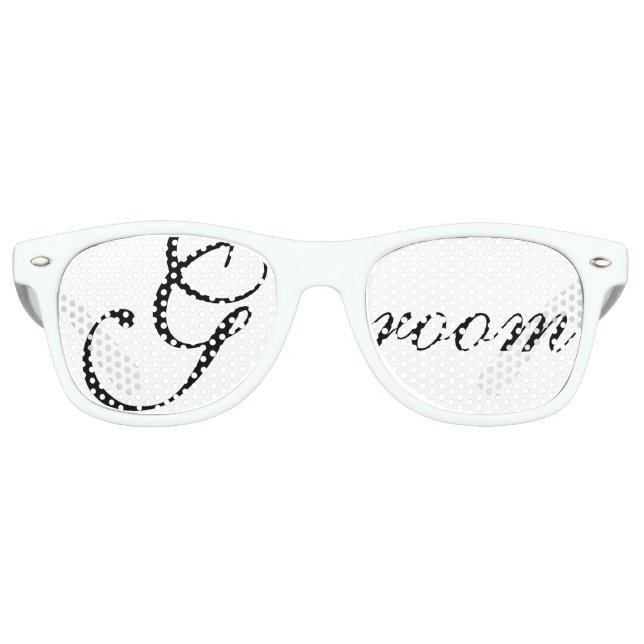 Gafas De Fiesta Retro GroOM Fiestas Shades (Anverso)