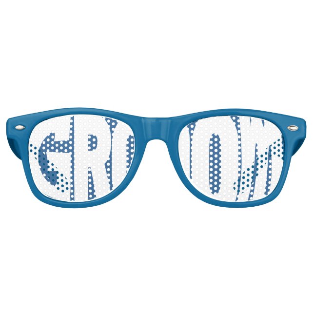 Gafas De Fiesta Retro Grooms Swag Fiesta Shades (Anverso)