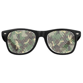 Gafas De Fiesta Retro Guay Camo