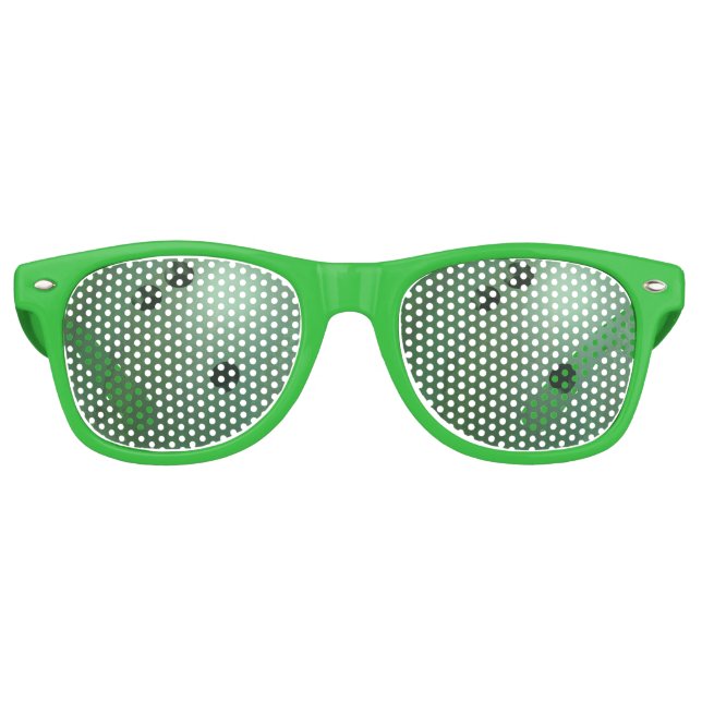Gafas De Fiesta Retro Guay Green Bowling Ball Shades Fiestas (Anverso)