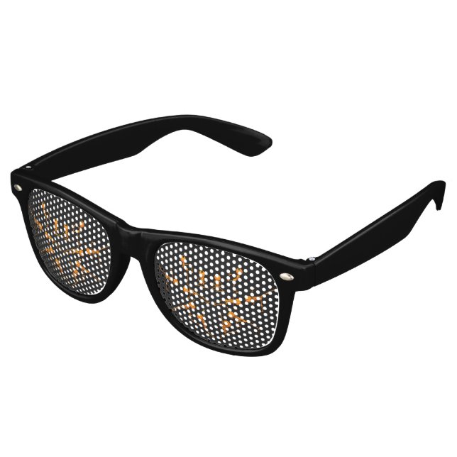Gafas De Fiesta Retro Halloween Yoga Class (Ángulo)