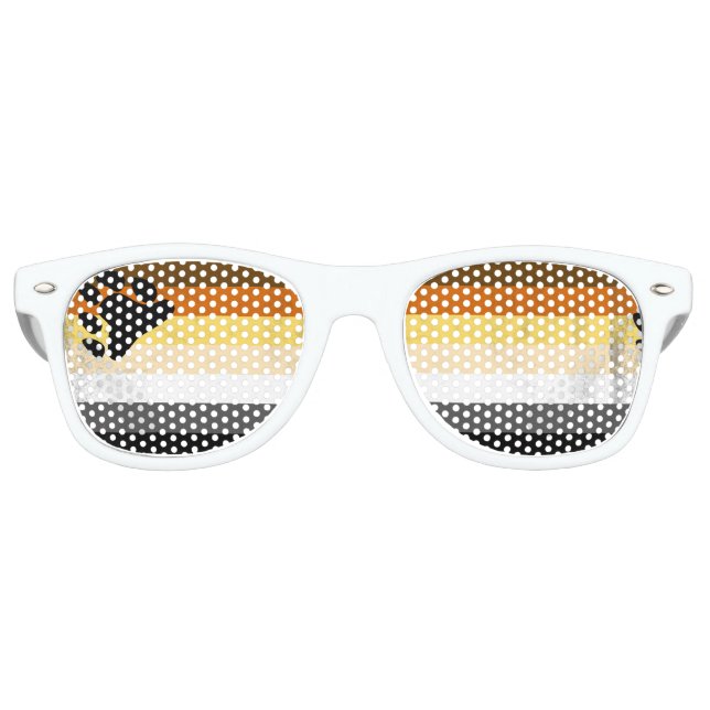 Gafas De Fiesta Retro Hermandad de Osos (Anverso)