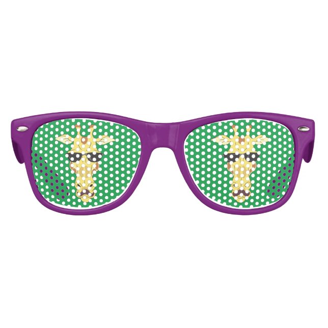 Gafas De Fiesta Retro Hierba - Niños de la FIC Fiestas Shades (Anverso)