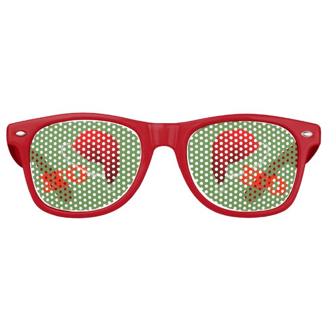 Gafas De Fiesta Retro Ho Ho (Anverso)