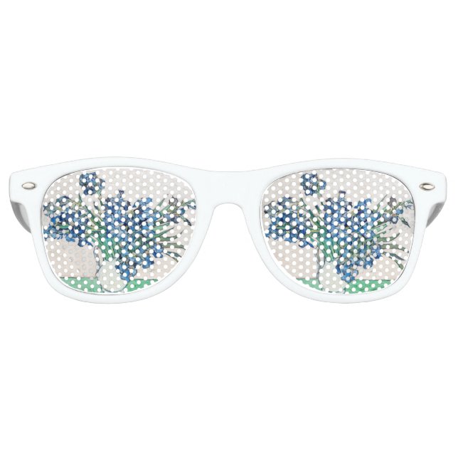 Gafas De Fiesta Retro Irlandeses azules de Vincent Van Gogh Bella Artes (Anverso)