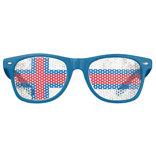 Gafas De Fiesta Retro Islas Feroe (Anverso)