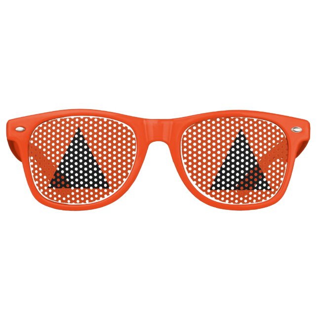 Gafas De Fiesta Retro Jack-O-Lantern (Anverso)