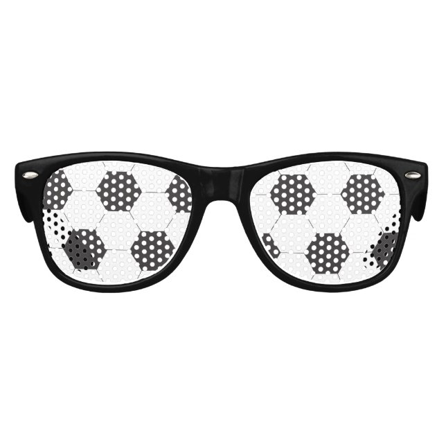 Gafas De Fiesta Retro Juego de Fiestas con temas de fútbol (Anverso)