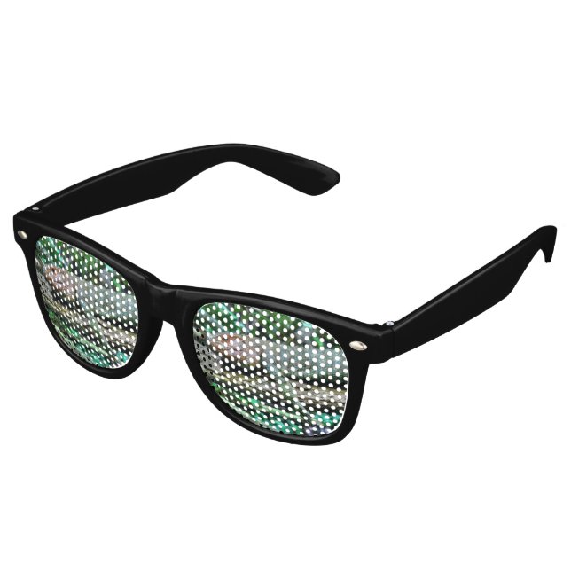Gafas De Fiesta Retro Krokodilteju (Ángulo)