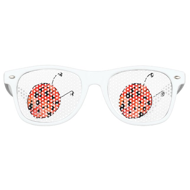 Gafas De Fiesta Retro Ladybug (Anverso)