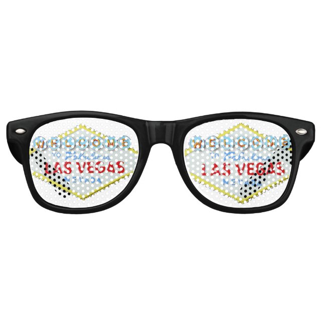 Gafas De Fiesta Retro Las Vegas (Anverso)