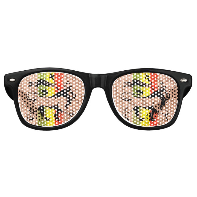 Gafas De Fiesta Retro León rey (Anverso)