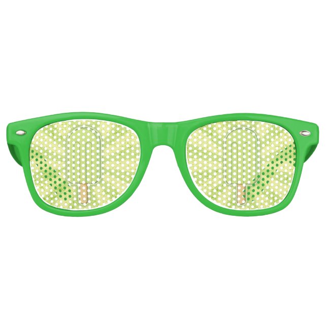 Gafas De Fiesta Retro Lime Ice Cream Stick (Anverso)