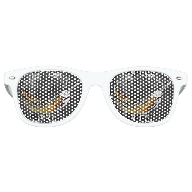 Gafas De Fiesta Retro llano de plátano (Anverso)