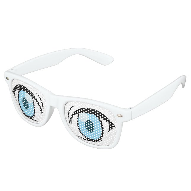 Gafas De Fiesta Retro Manga Freaking Eyes (Ángulo)