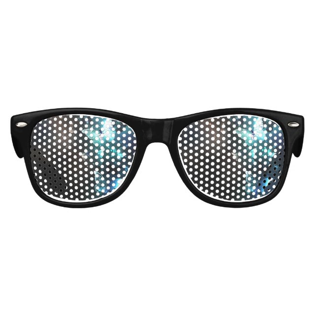 Gafas De Fiesta Retro Mariposas nocturnas (Anverso)
