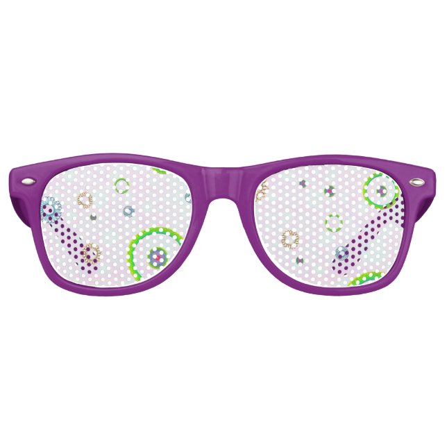 Gafas De Fiesta Retro Máscaras africanas Celestiales 3D (Anverso)