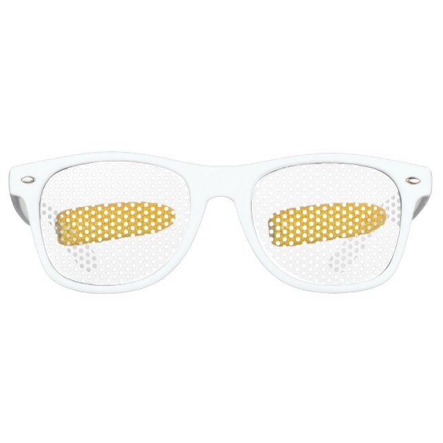Gafas De Fiesta Retro Mazorca de Maíz (Anverso)