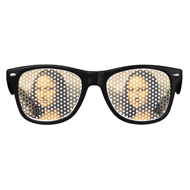 GAFAS DE FIESTA RETRO MONA LISA FUNNY FIESTA SUNGLASSES (Anverso)