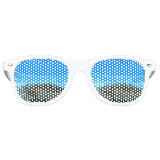 GAFAS DE FIESTA RETRO MONTAÑAS (Anverso)