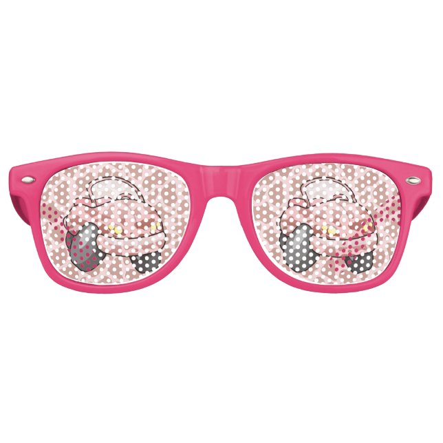 Gafas De Fiesta Retro Moo Car (Anverso)