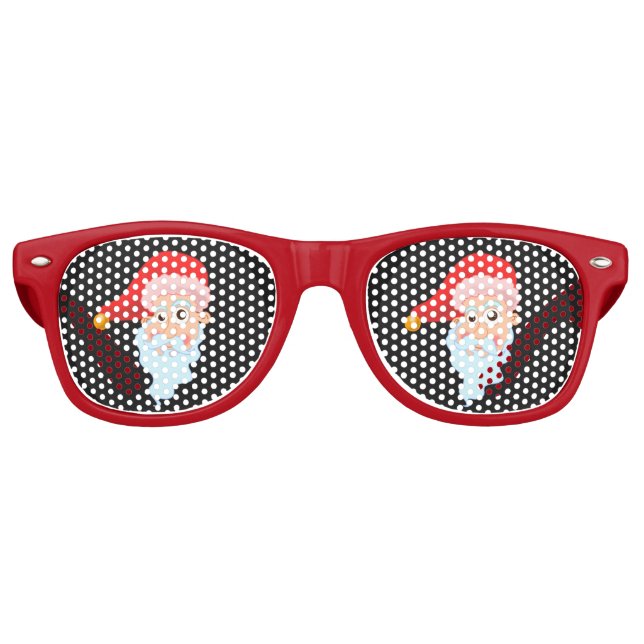 GAFAS DE FIESTA RETRO NAVIDADES DE SANTA CLAUS DIVERTIDOS SOMBRILLAS DE  (Anverso)