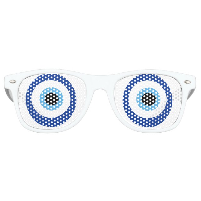 Gafas De Fiesta Retro Nazar amulet (nazar boncuğu) (Anverso)
