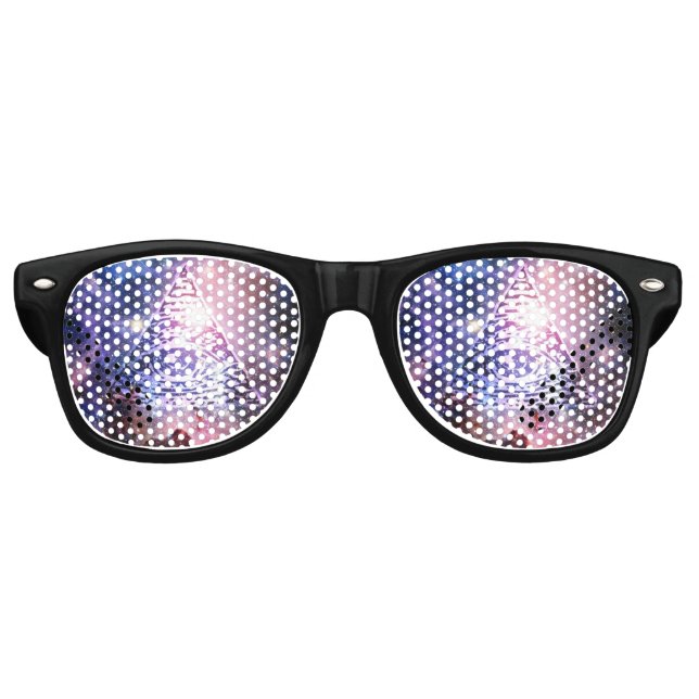 Gafas De Fiesta Retro Nebulosa luminati (Anverso)