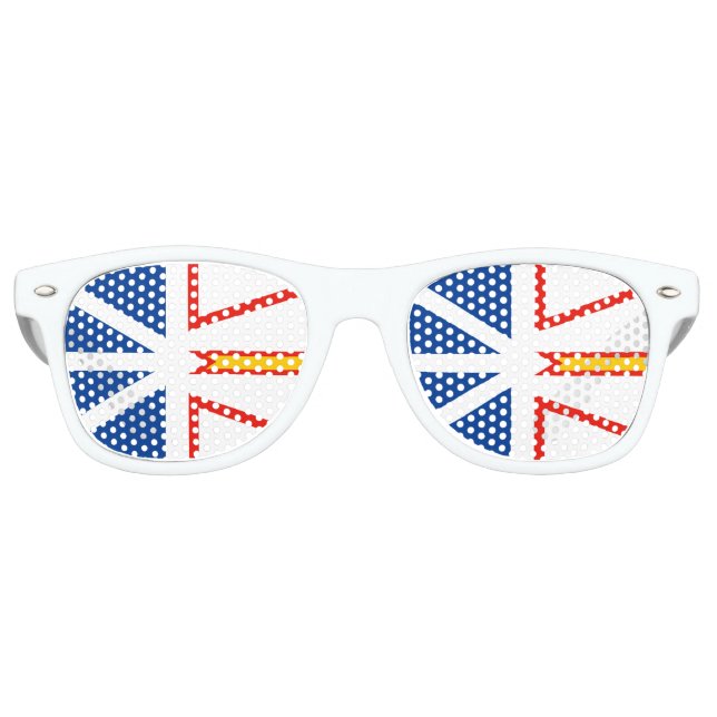GAFAS DE FIESTA RETRO NEWFOUNDLAND (Anverso)