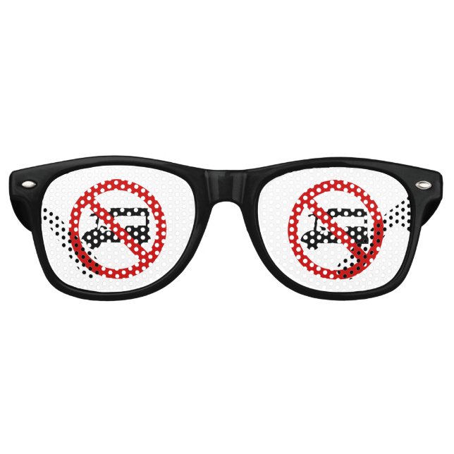 Gafas De Fiesta Retro NO TAXI ⚠ Tk-Tuk ⚠ (Anverso)