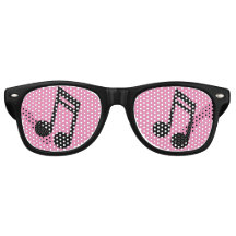 Notas de música Retro Fiestas Shades