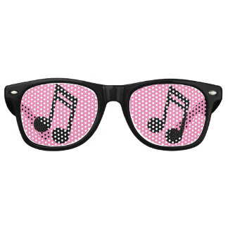 Gafas De Fiesta Retro Notas de música Retro Fiestas Shades