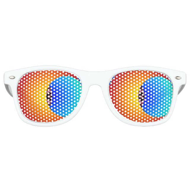 Gafas De Fiesta Retro Ojo Del Sol Fiesta Retro (Anverso)