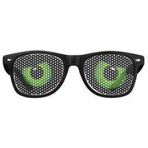 Ojos de Purim Verde