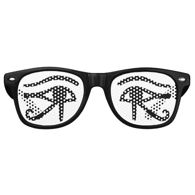 Gafas De Fiesta Retro Ojos egipcios (Anverso)