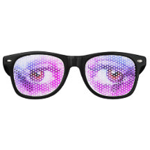 Ojos Puriosos Rosa Púrpura