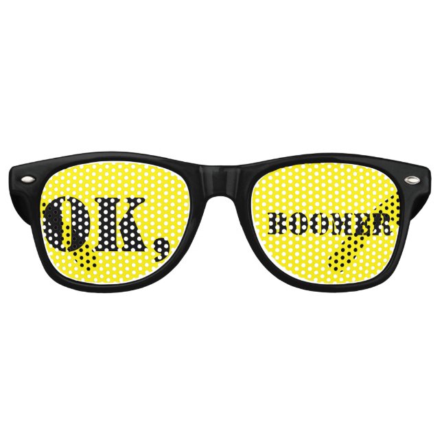 Gafas De Fiesta Retro Ok, Boomer Shades (Anverso)