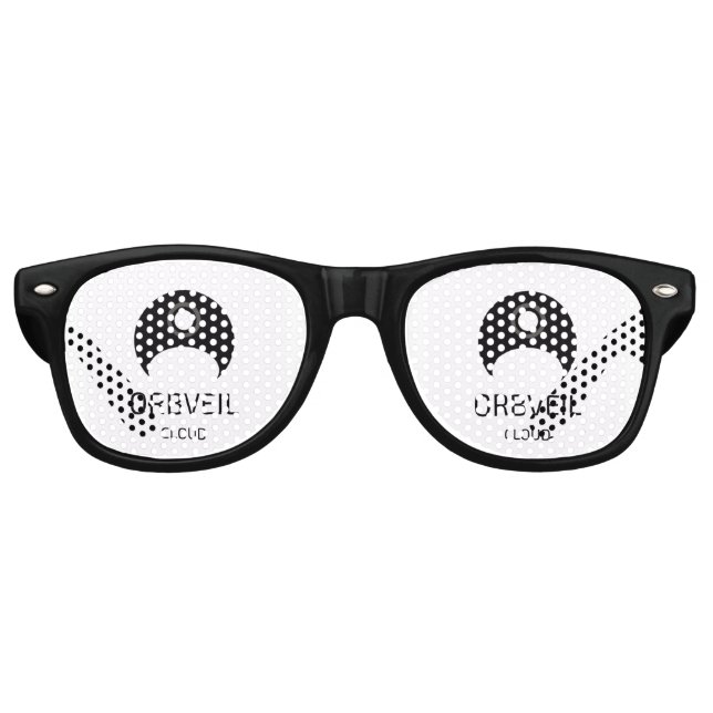 Gafas De Fiesta Retro Orbveil Nube  (Anverso)