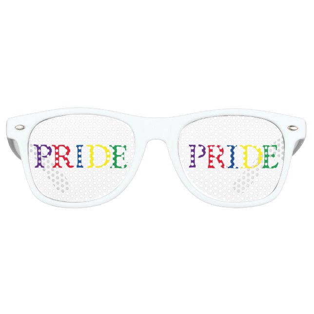 Gafas De Fiesta Retro Orgullo (Anverso)