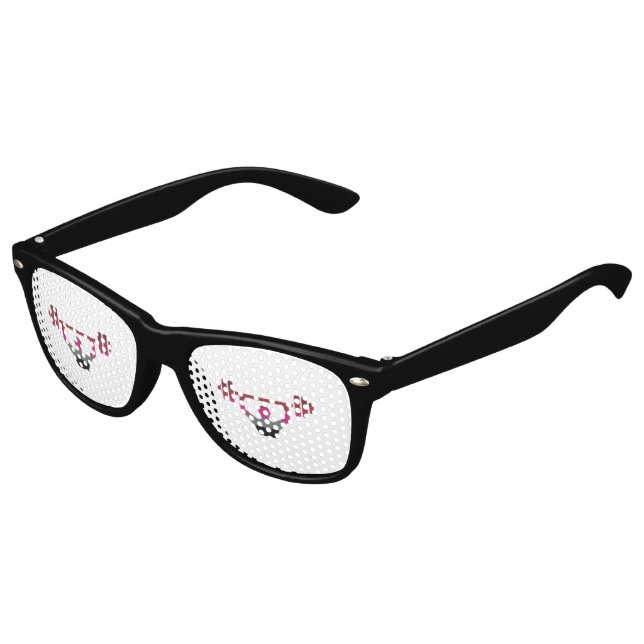 Gafas De Fiesta Retro Orgullo Muscular (Ángulo)