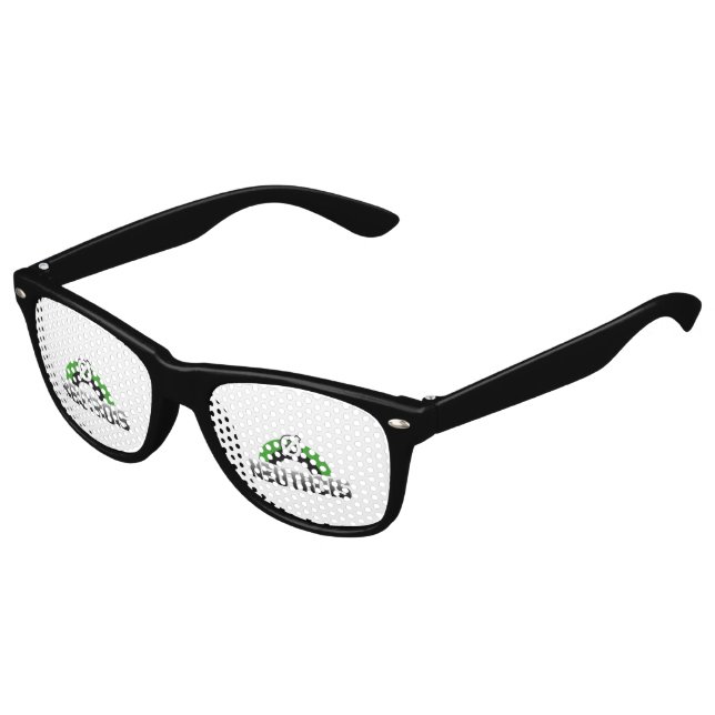 Gafas De Fiesta Retro Orgullo Neutrois (Ángulo)