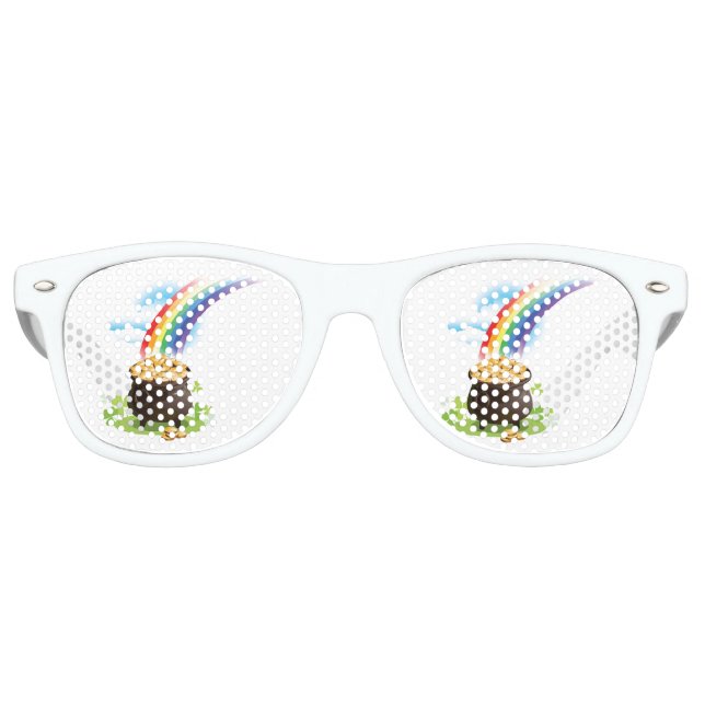 Gafas De Fiesta Retro Oro (Anverso)