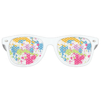 Gafas De Fiesta Retro Paint Splatt Fiesta Shades