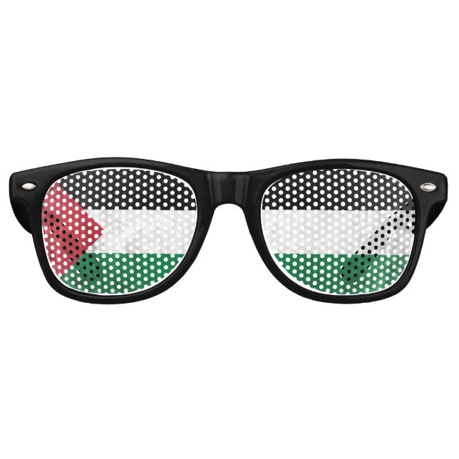 Gafas De Fiesta Retro Palestina (Anverso)