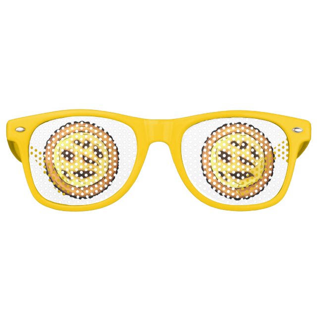 Gafas De Fiesta Retro Pastel Pastéis de Nata (Anverso)